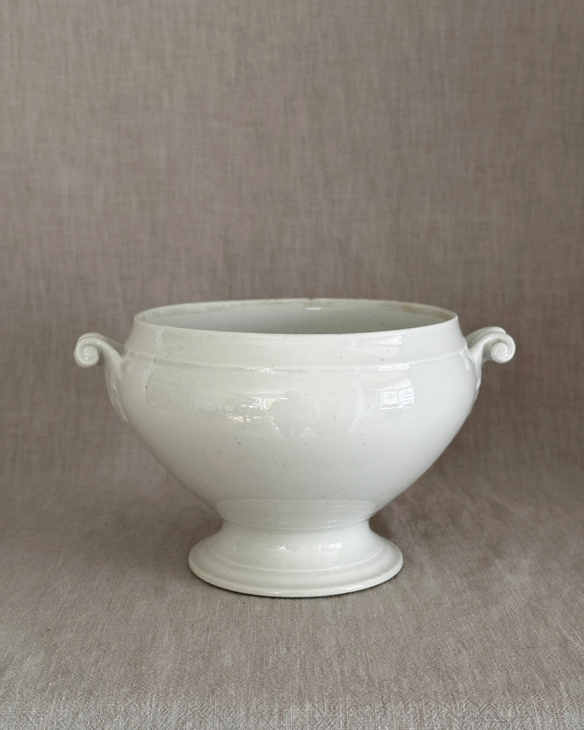 The Big Porcelain Tureen by Alfred Hache & Cie Vierzon
