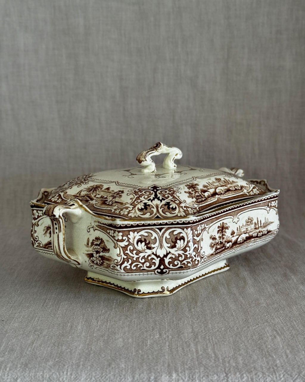 The English Brown Tureen