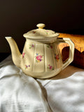 Vintage French Floral Teapot