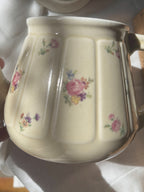 Vintage French Floral Teapot