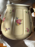 Vintage French Floral Teapot