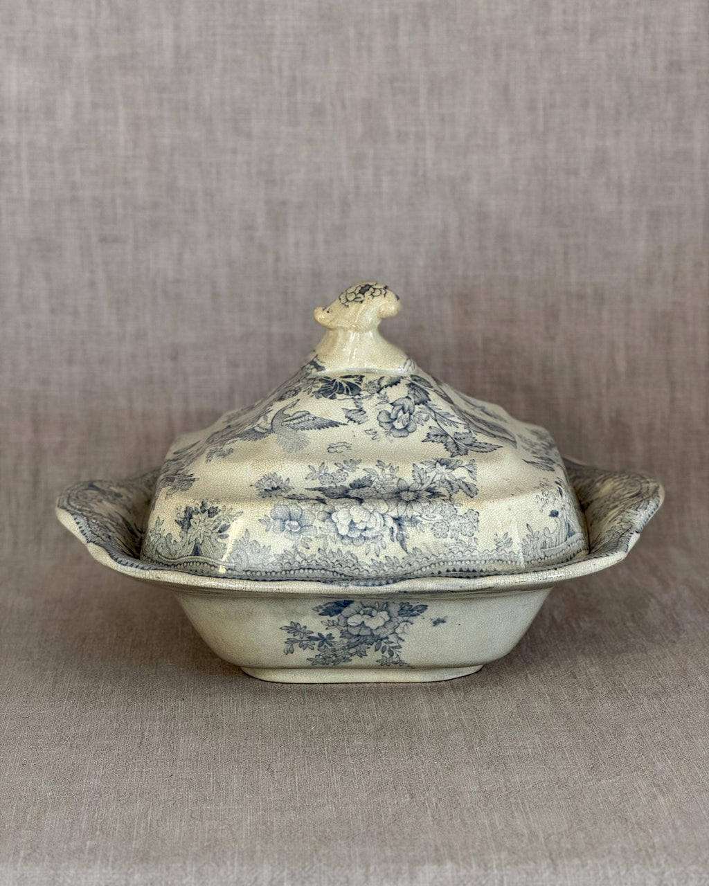The English Blue Pheasant Tureen