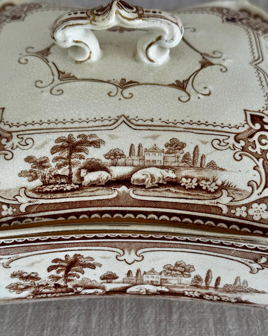 The English Brown Tureen