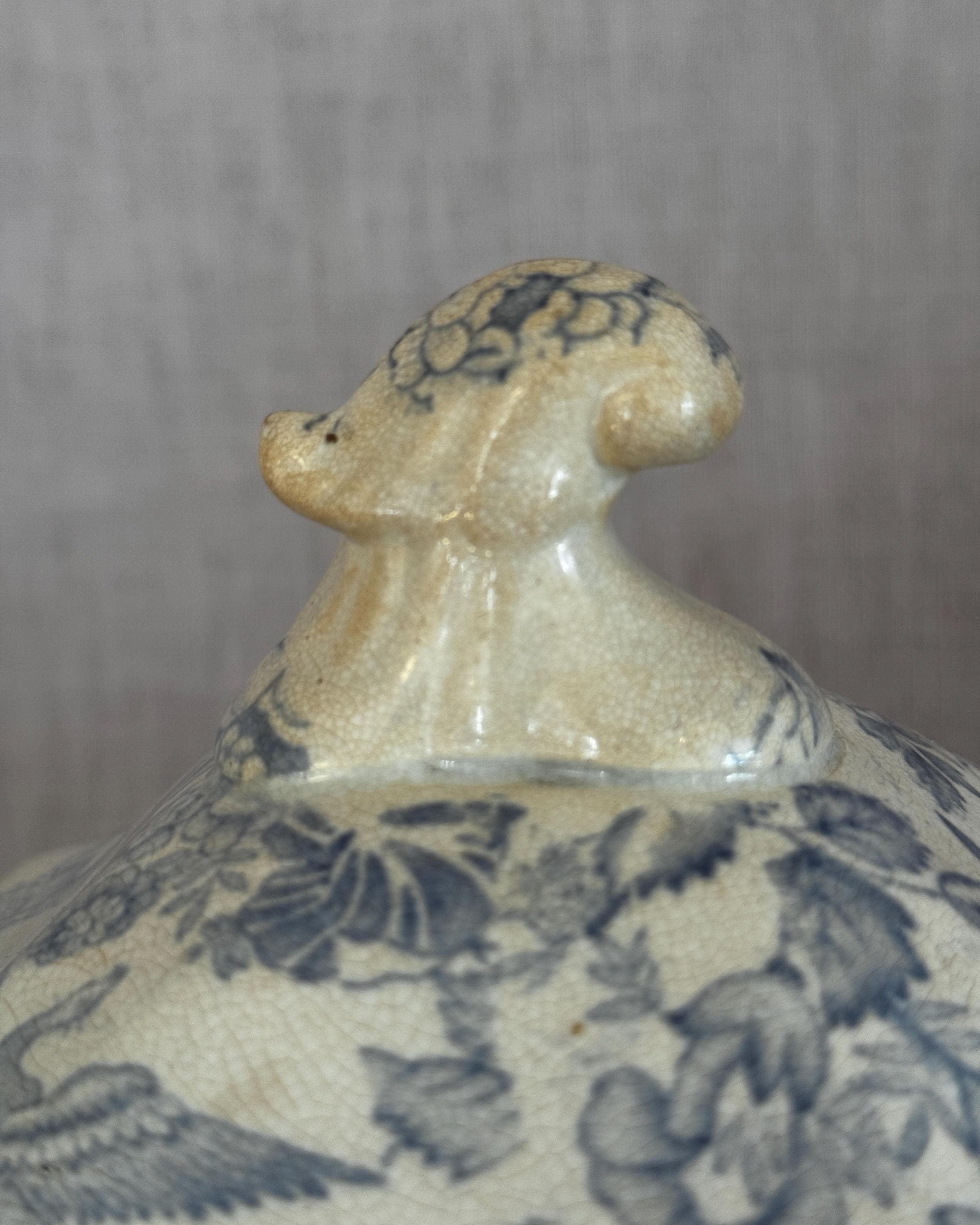 The English Blue Pheasant Tureen