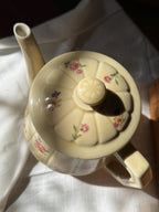 Vintage French Floral Teapot