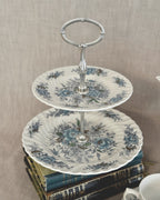 The Blue Cluster Tea Set - British Anchor