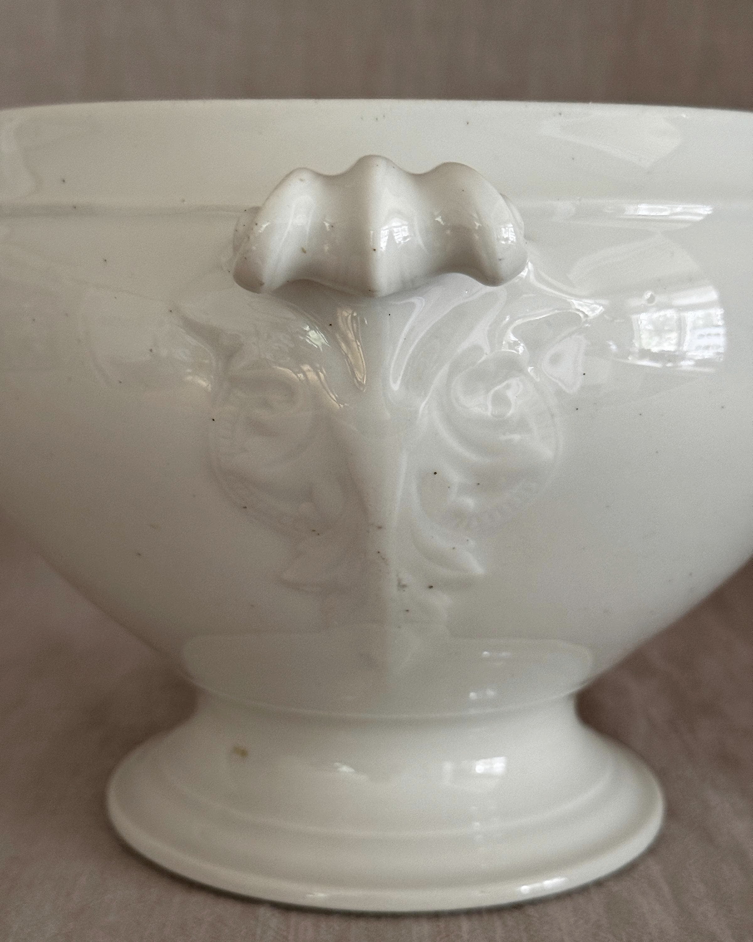 The Big Porcelain Tureen by Alfred Hache & Cie Vierzon