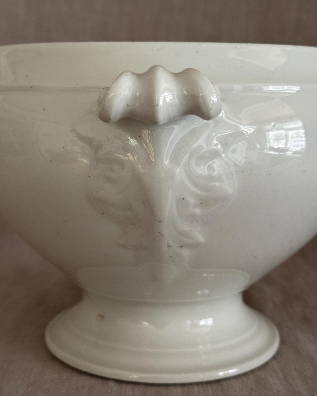 The Big Porcelain Tureen by Alfred Hache & Cie Vierzon