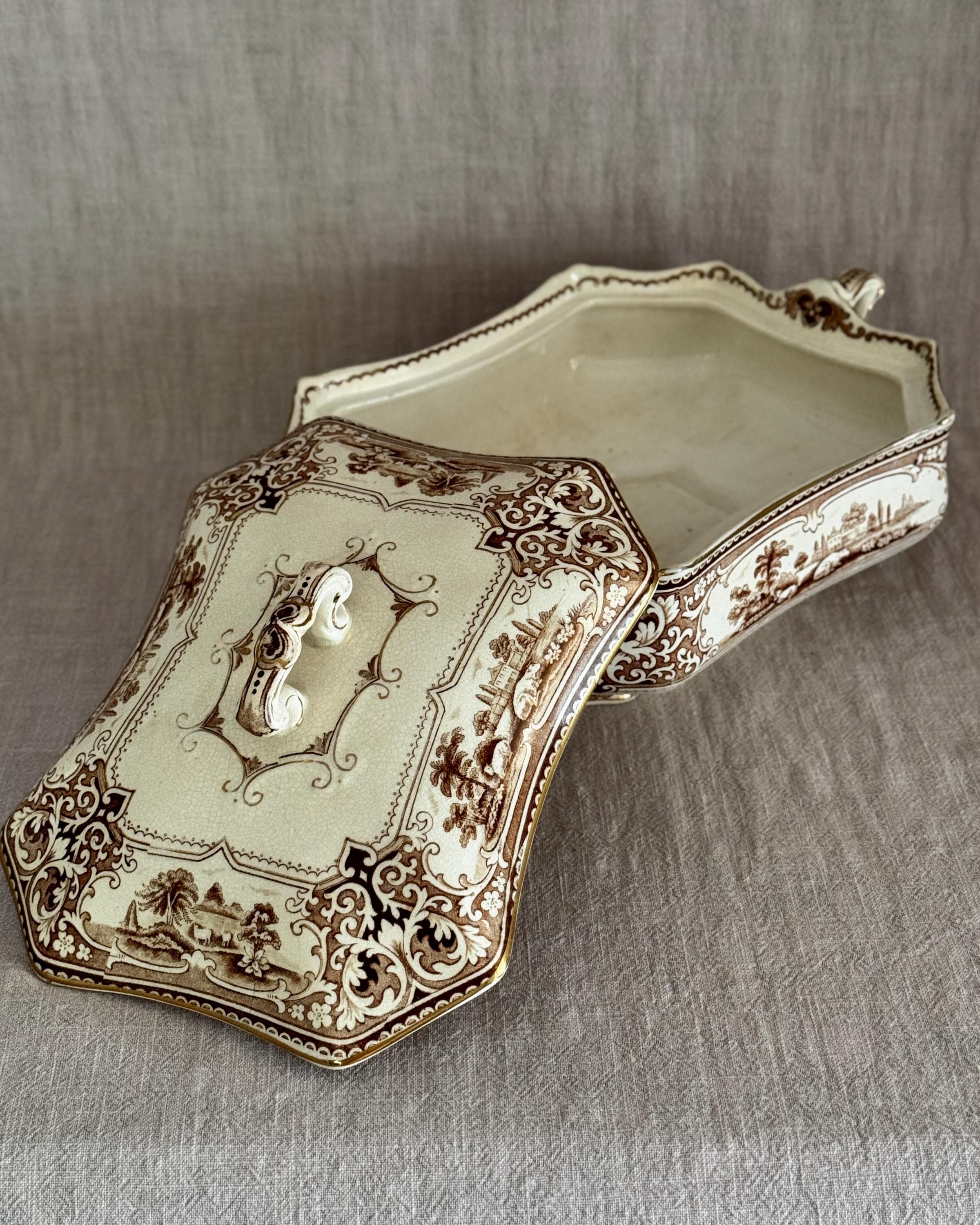 The English Brown Tureen