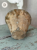 Resin pot D, underside of the terracotta pot