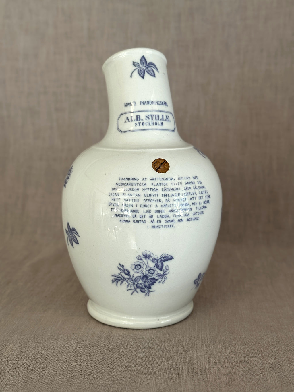 The Alb. Stille Inhalation Flask