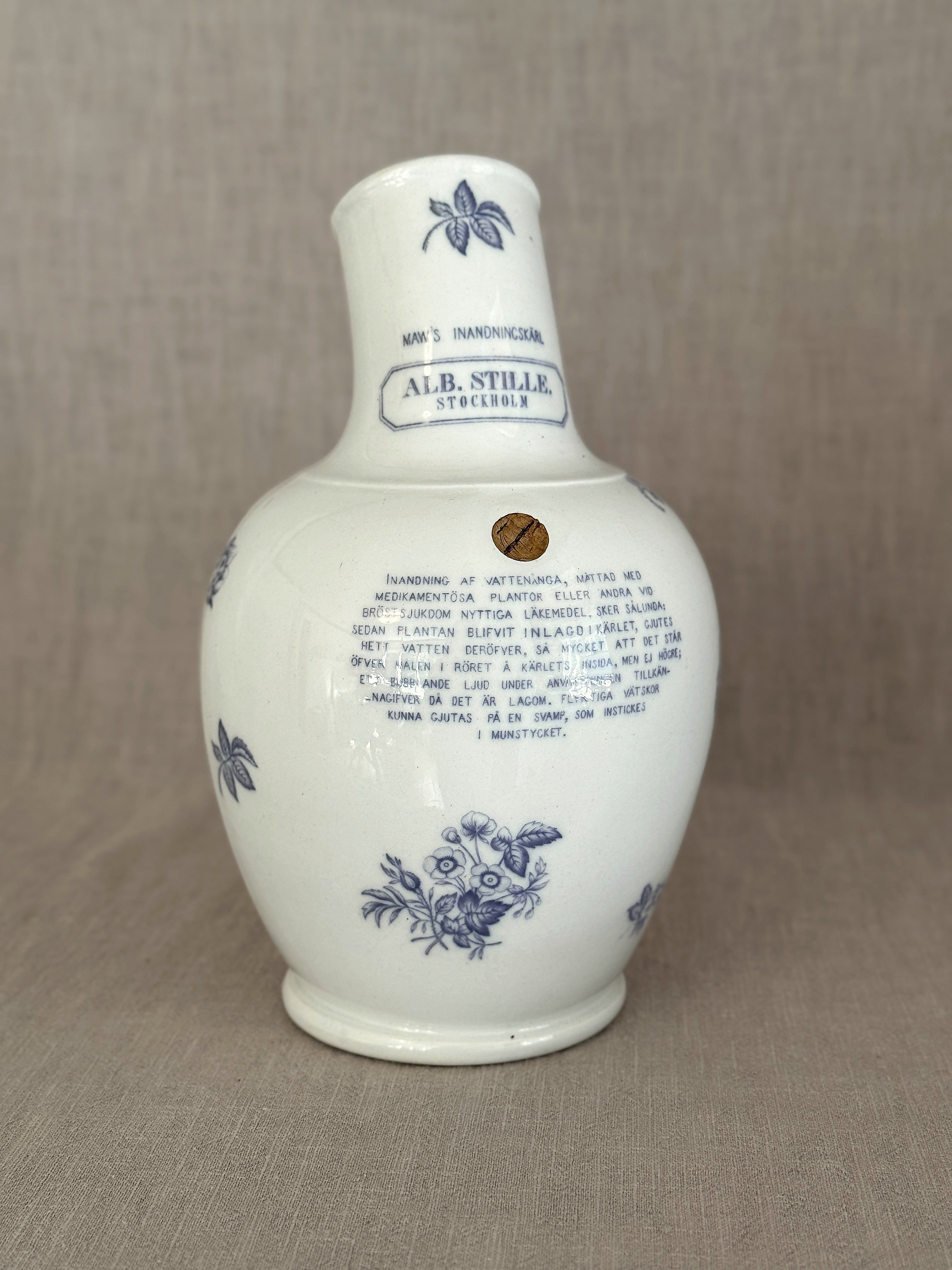 The Alb. Stille Inhalation Flask