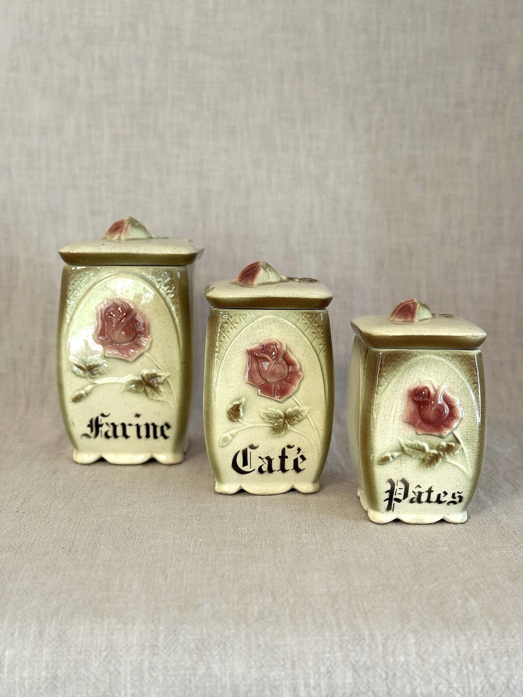 The Rose Canister Set