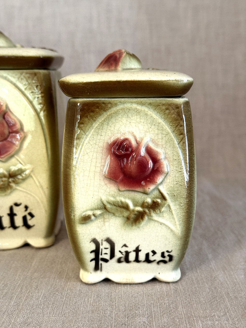 The Rose Canister Set