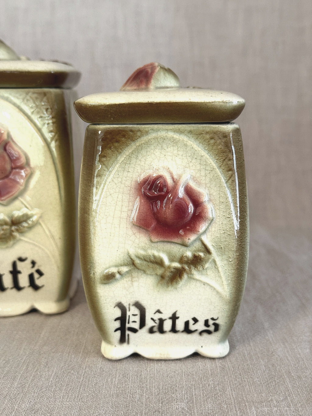 The Rose Canister Set