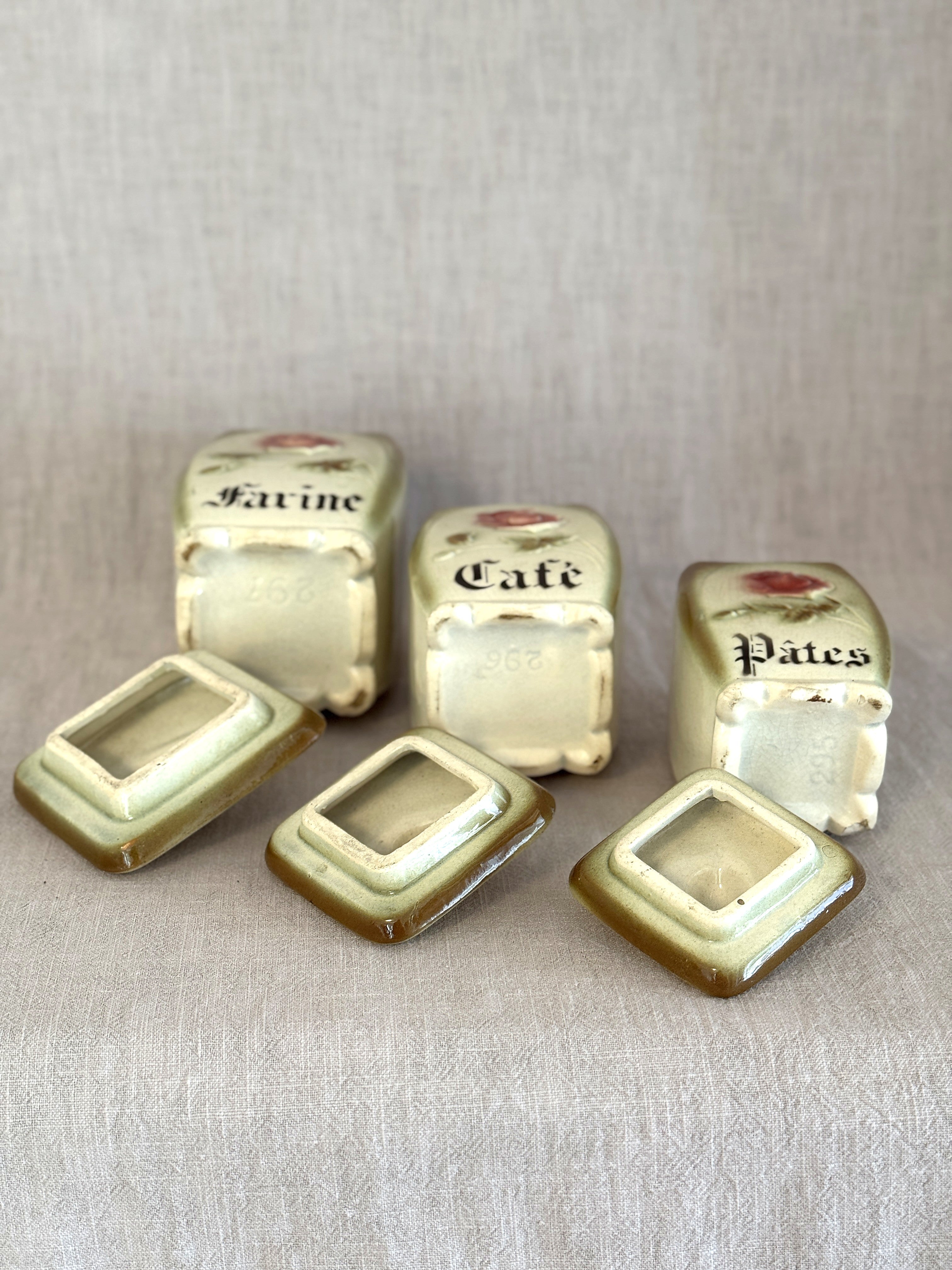 The Rose Canister Set