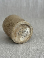 Base of the cream pot showing the printed Maille mark
