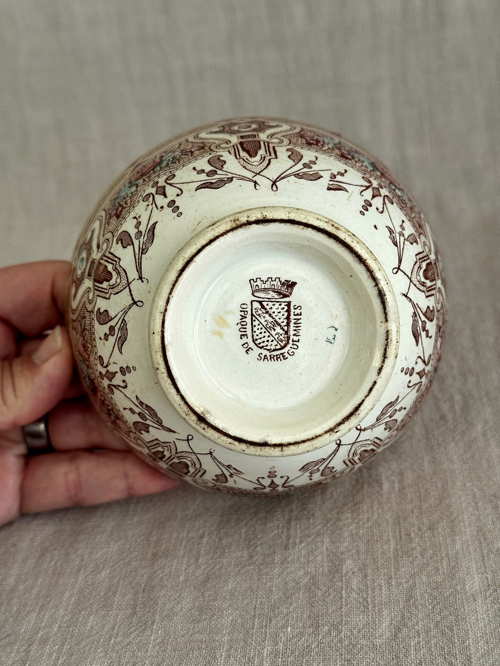 The Sarreguemines Café au Lait Bowl