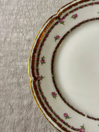 The Limoges Rosebud Plates