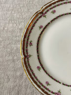 The Limoges Rosebud Plates
