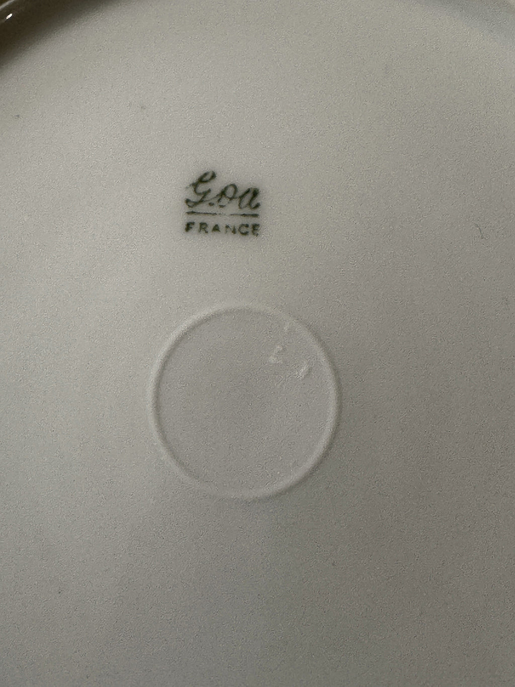 The Limoges Rosebud Plates