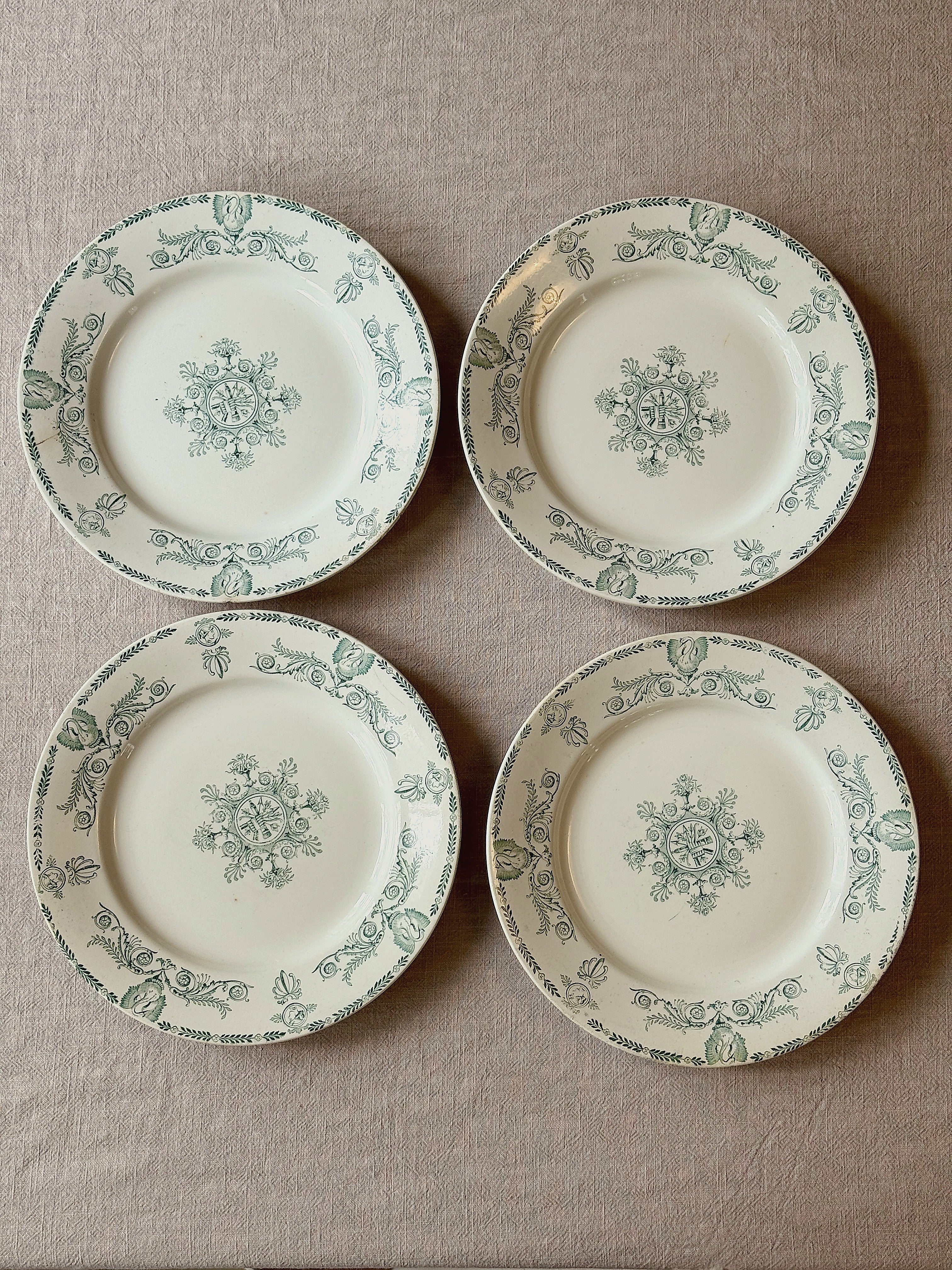 The Lunéville Swan Plates