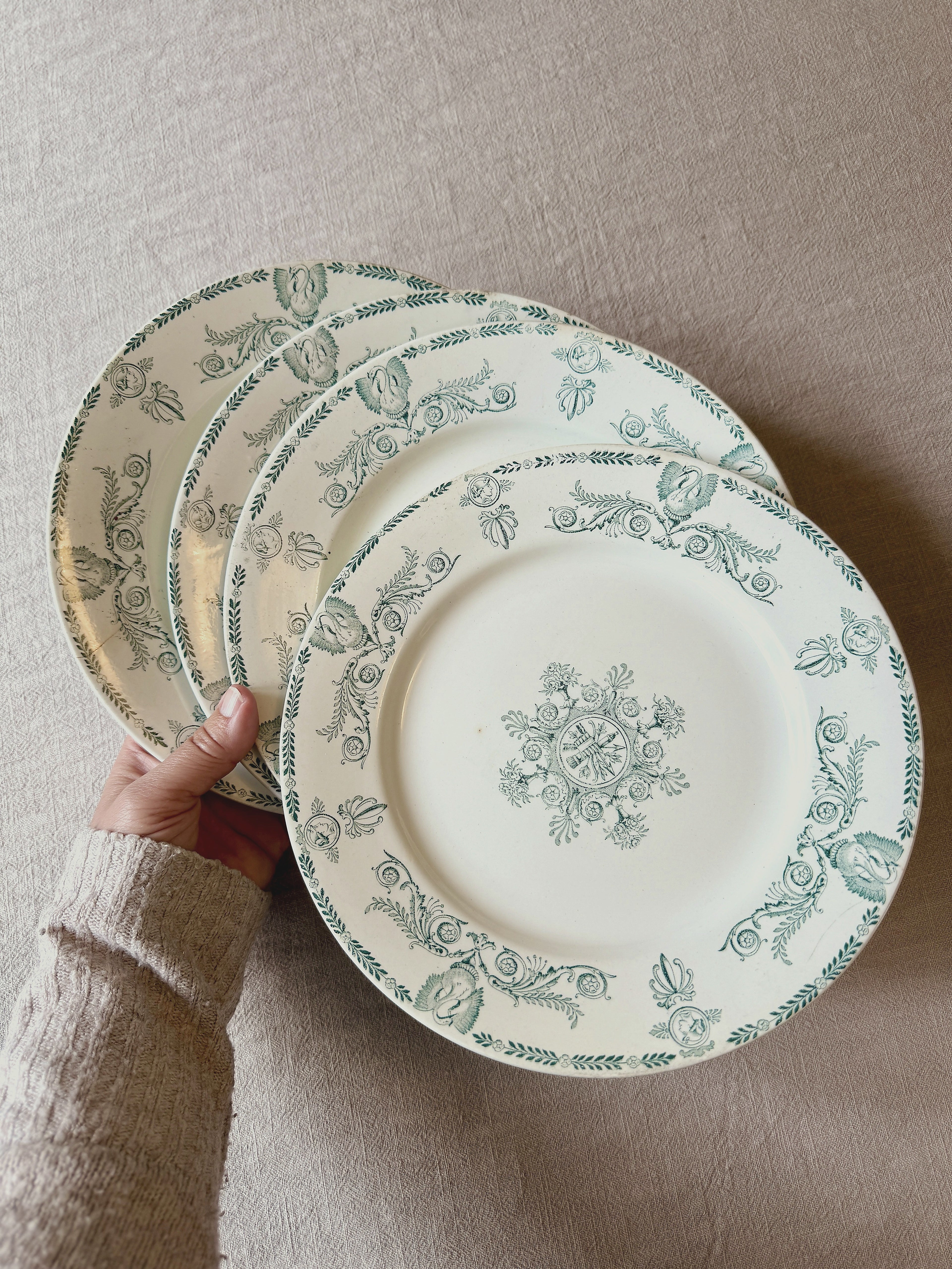 The Lunéville Swan Plates