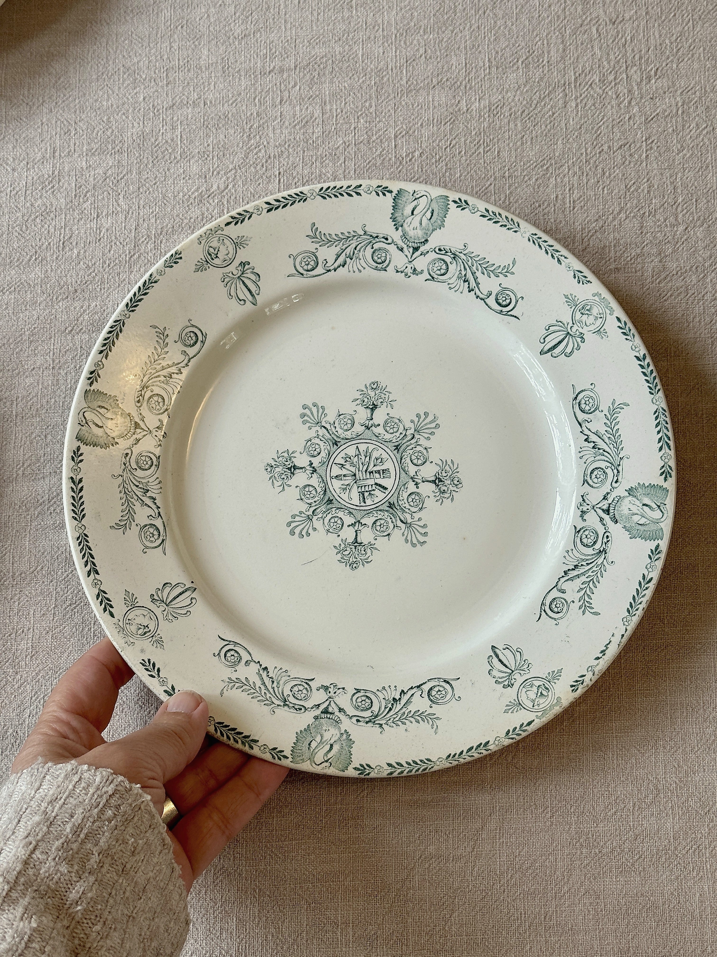 The Lunéville Swan Plates