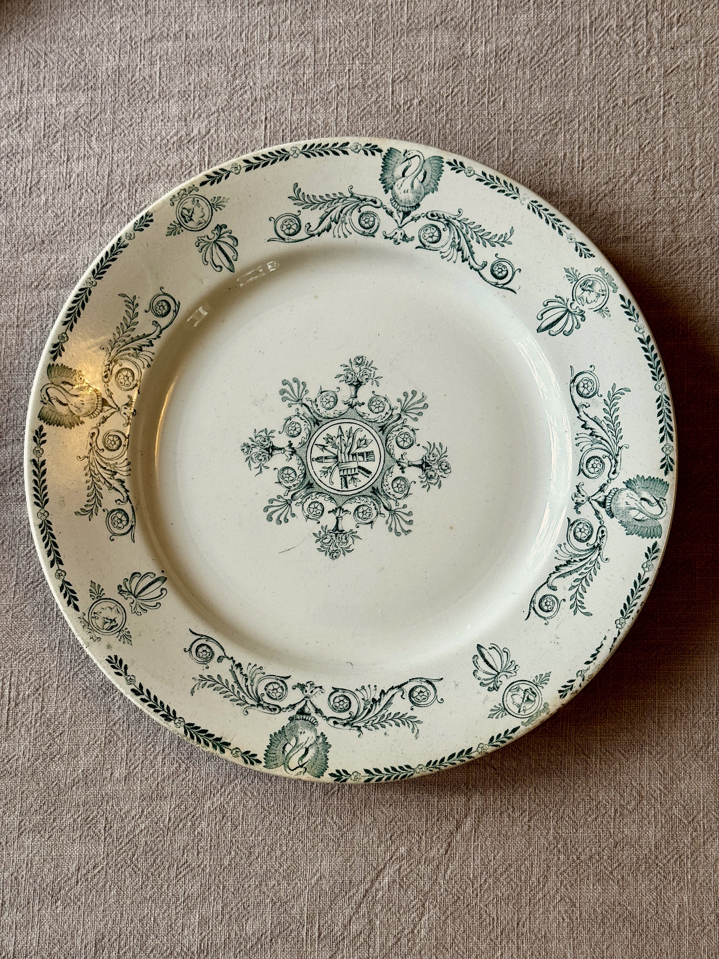 The Lunéville Swan Plates
