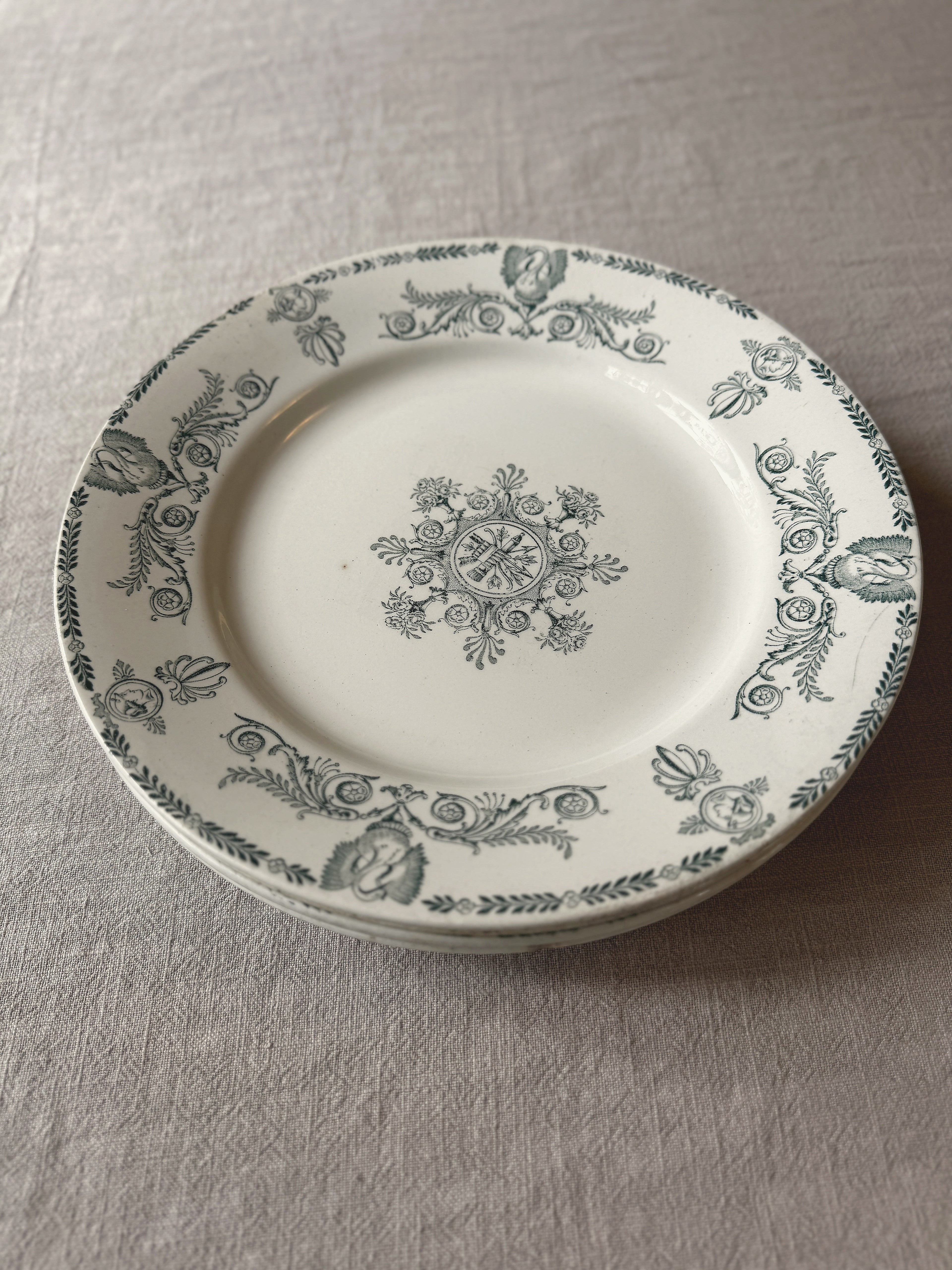 The Lunéville Swan Plates