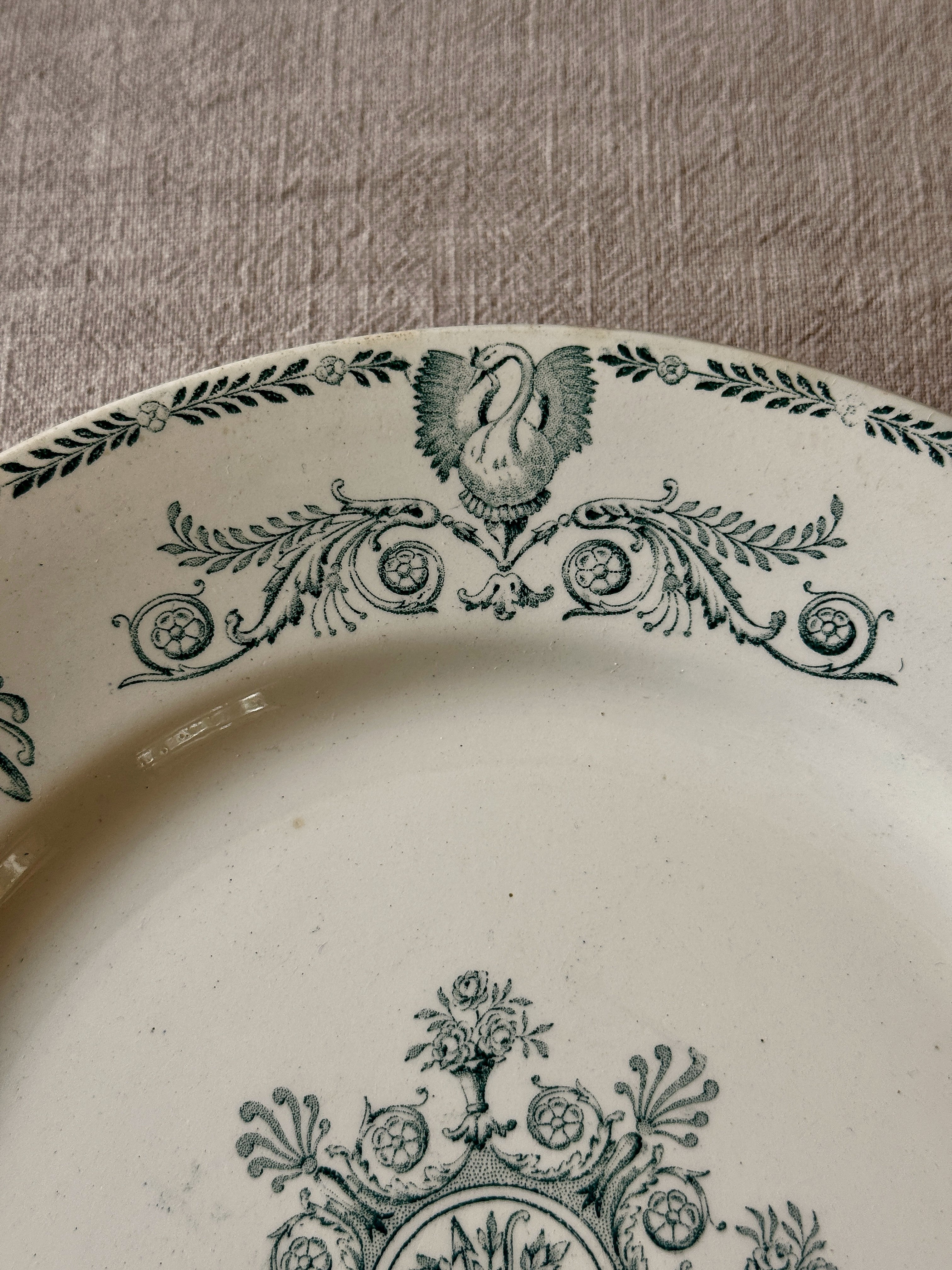 The Lunéville Swan Plates