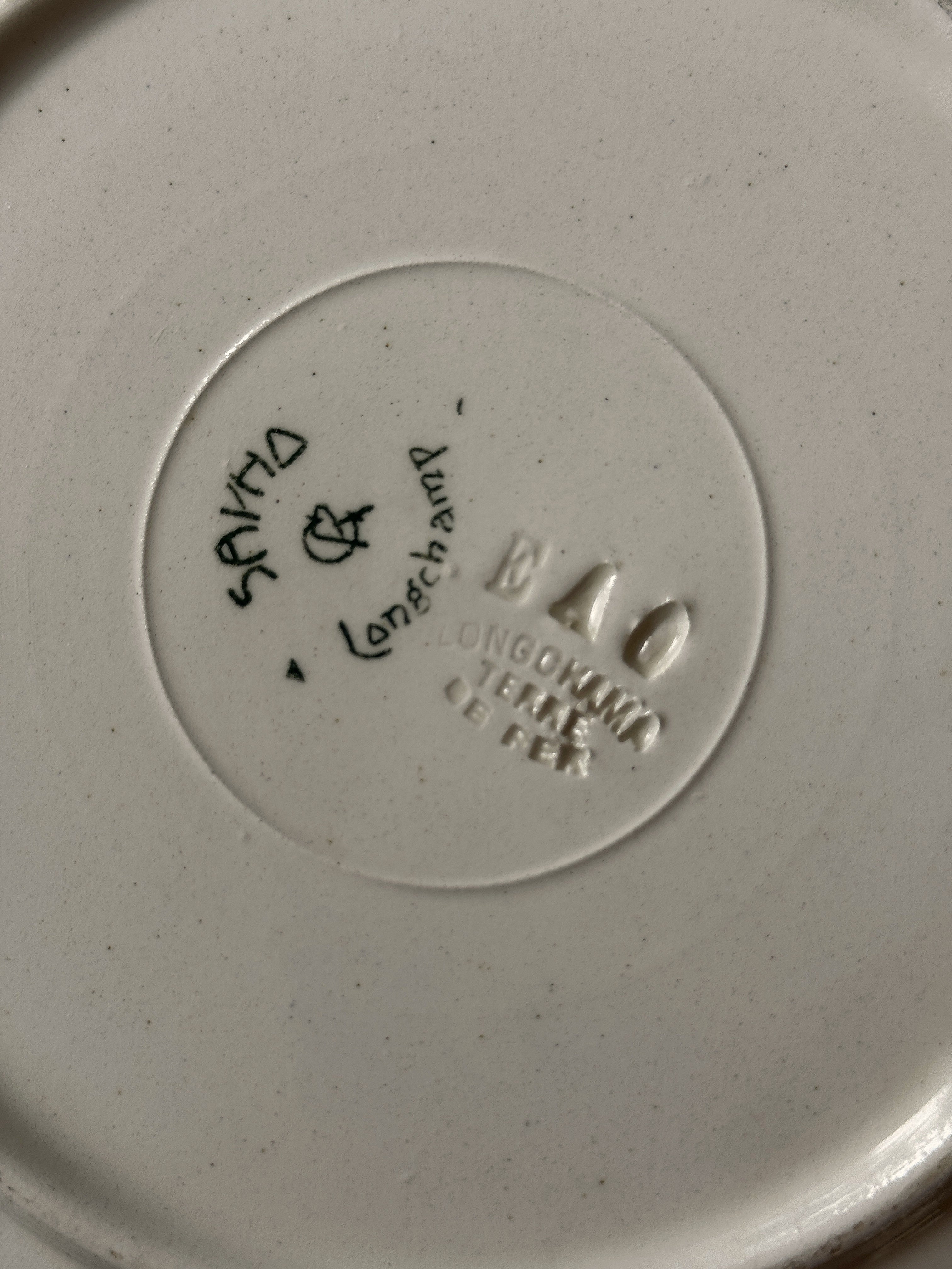 The Longchamp Sapho Plates