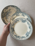 The Mismatched Blue Plates
