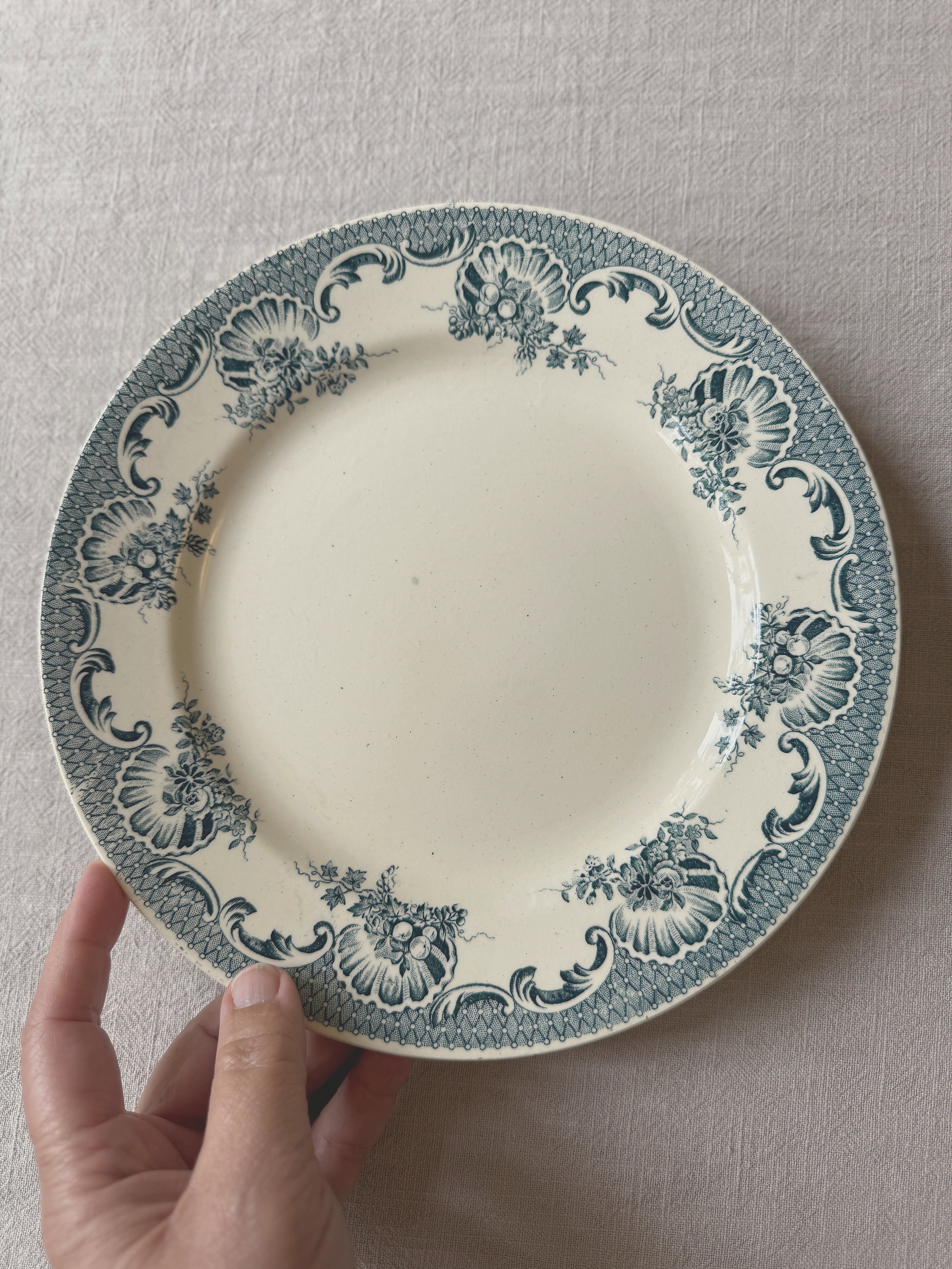 The Mismatched Blue Plates