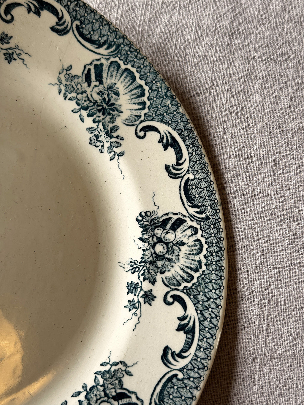 The Mismatched Blue Plates