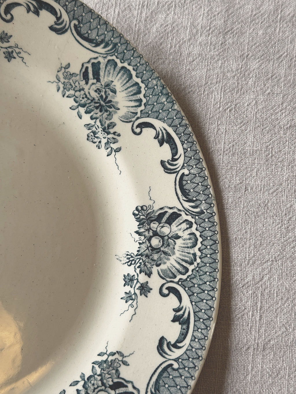 The Mismatched Blue Plates