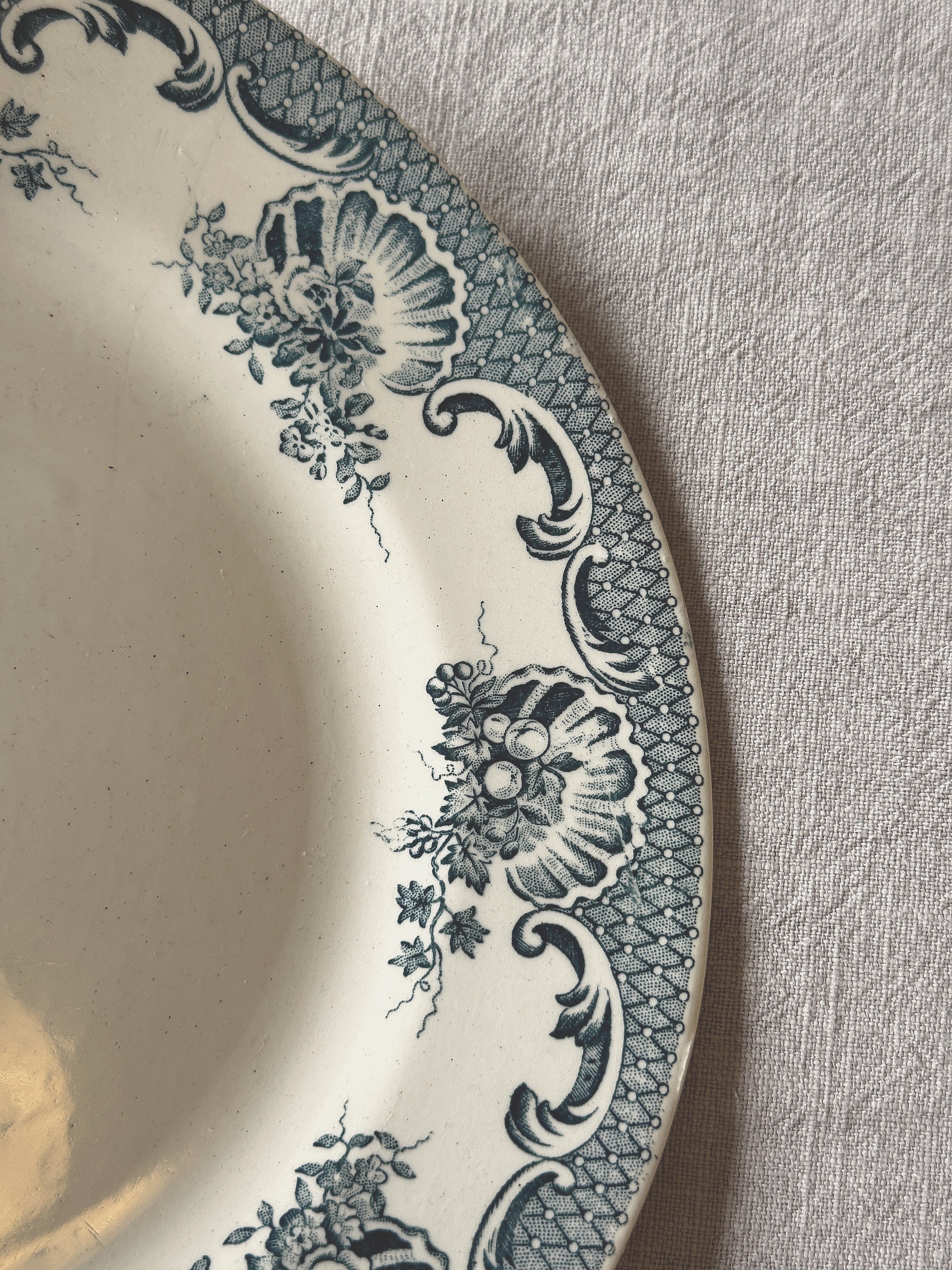 The Mismatched Blue Plates