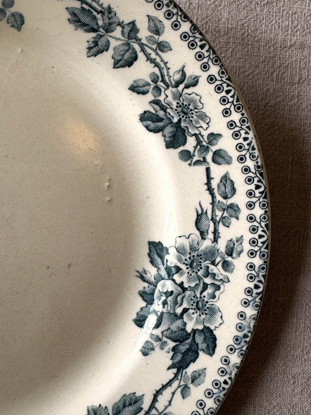 The Mismatched Blue Plates