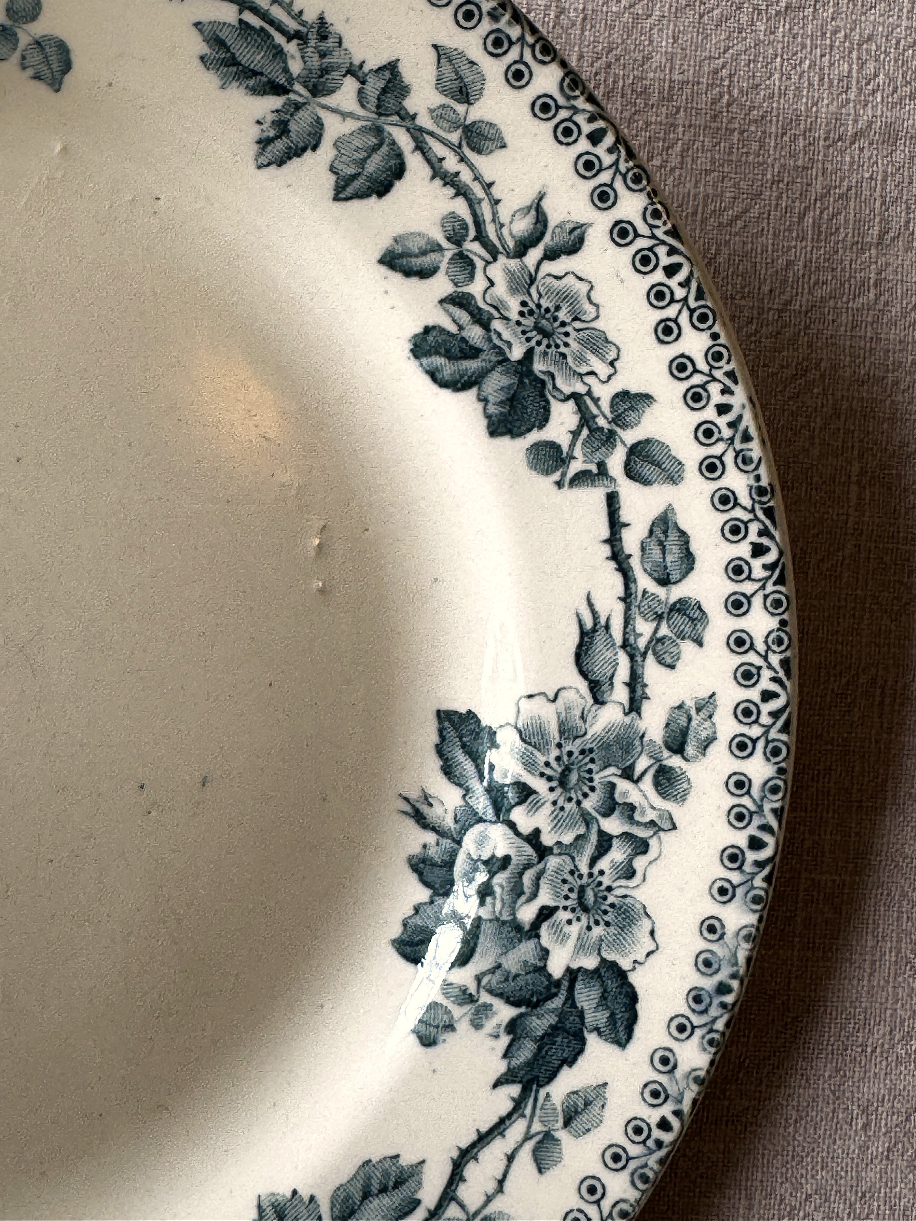 The Mismatched Blue Plates