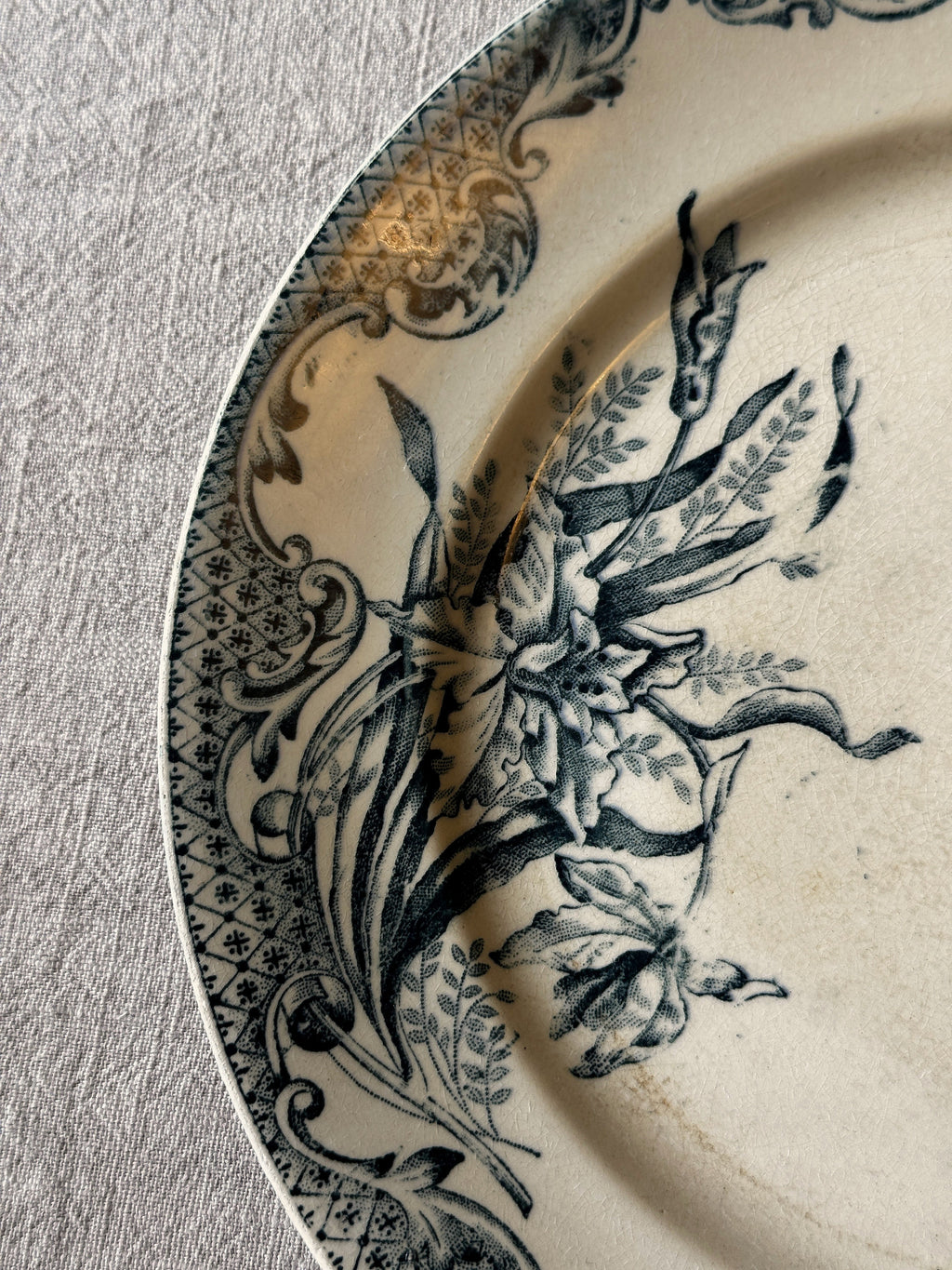 The Mismatched Blue Plates