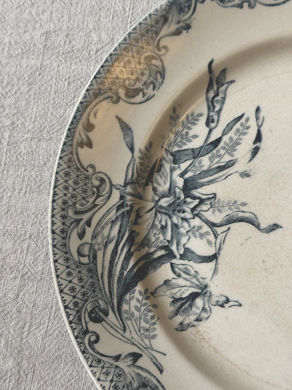 The Mismatched Blue Plates
