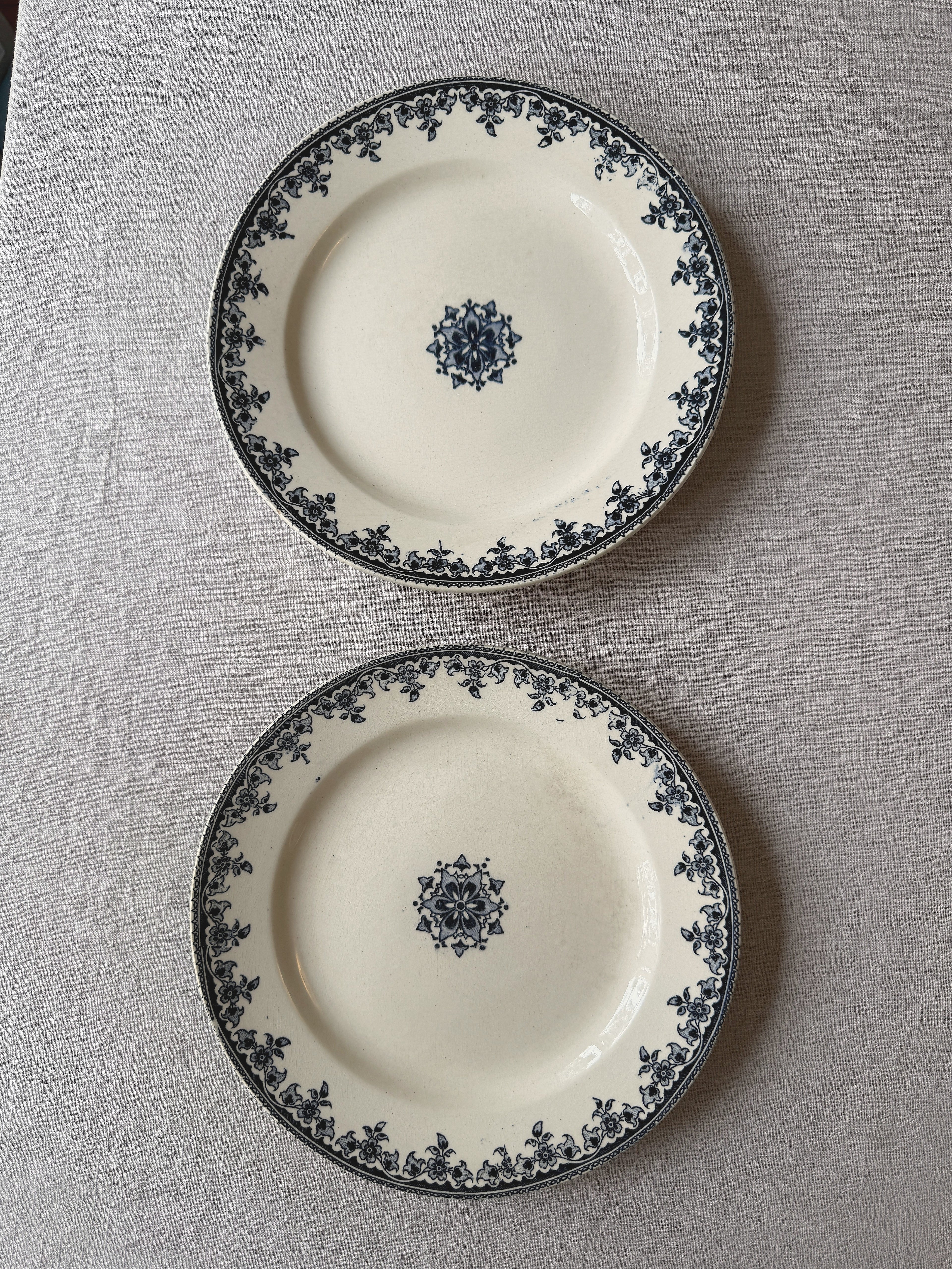 The H.B & Cie Blue Plates