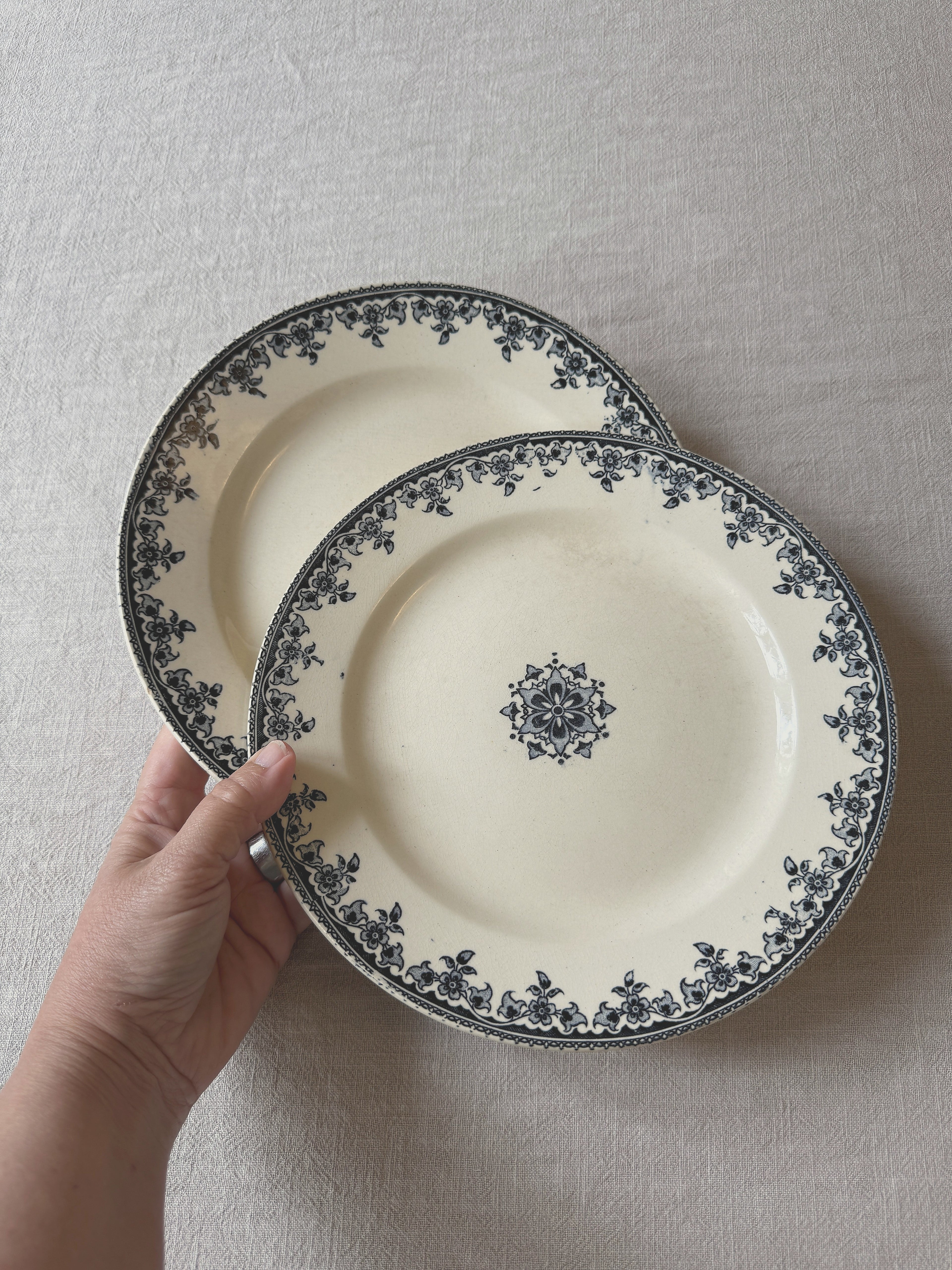 The H.B & Cie Blue Plates