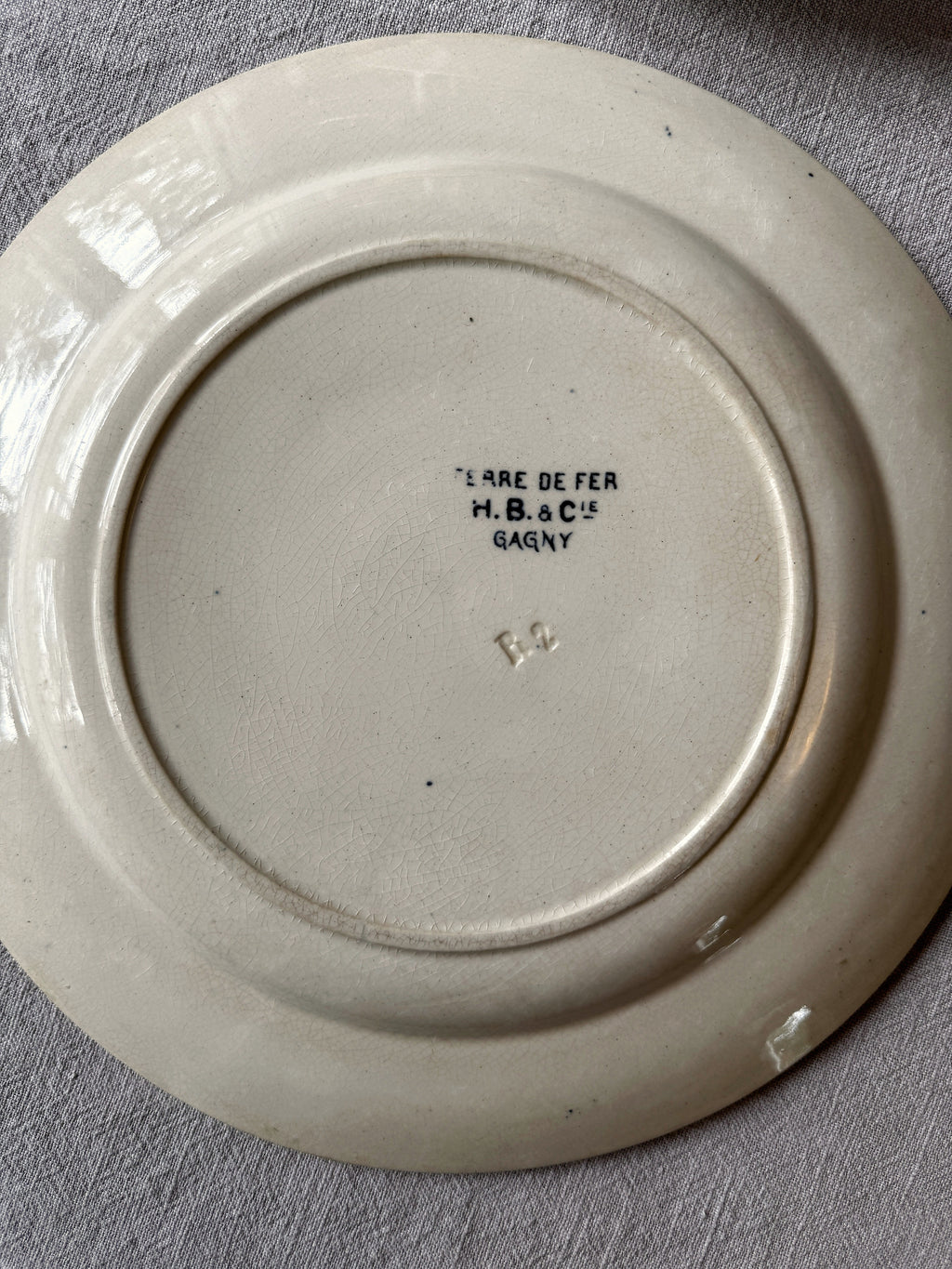The H.B & Cie Blue Plates