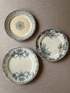 The Grey-Blue Plate Collection