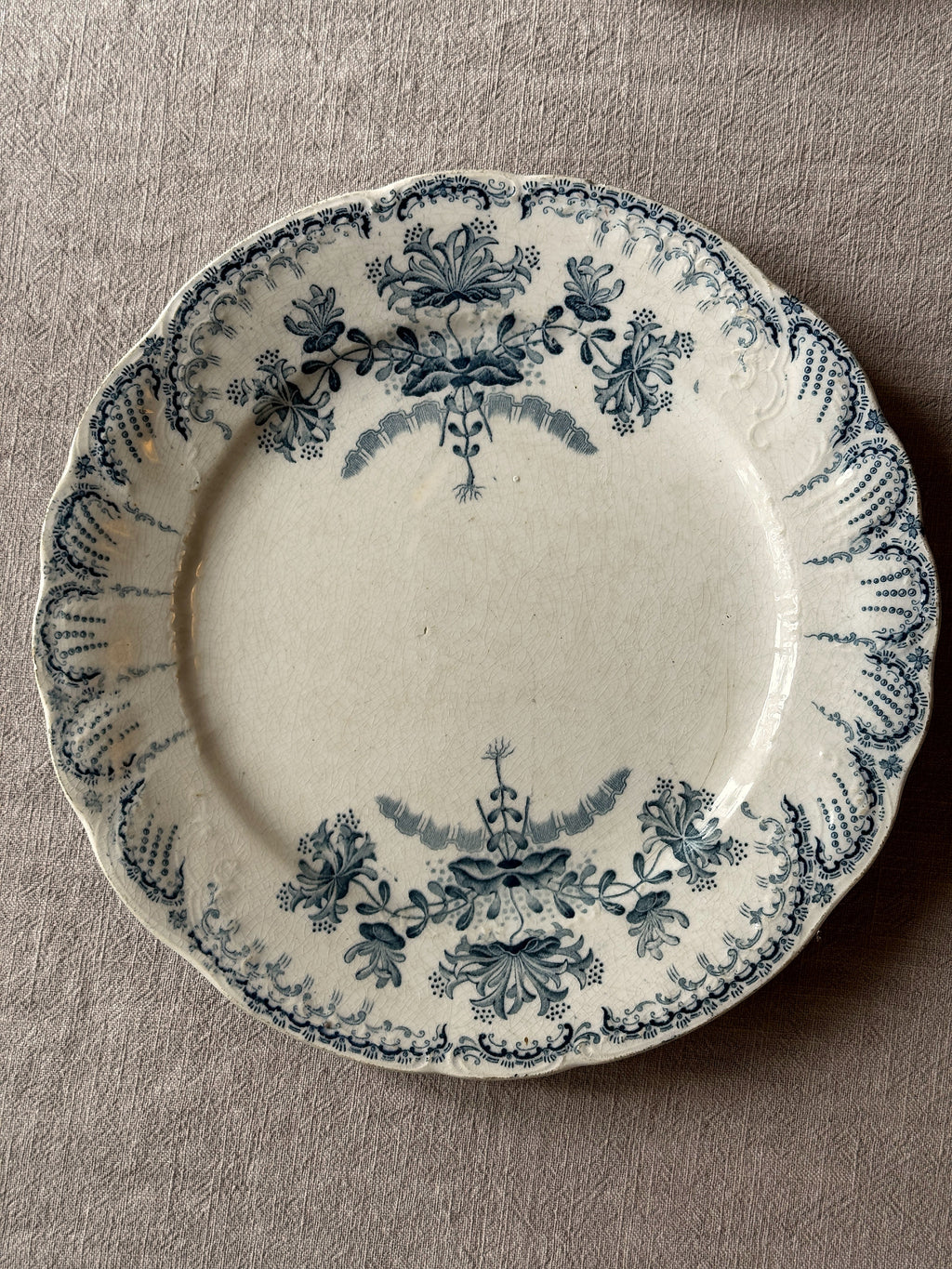 The Grey-Blue Plate Collection