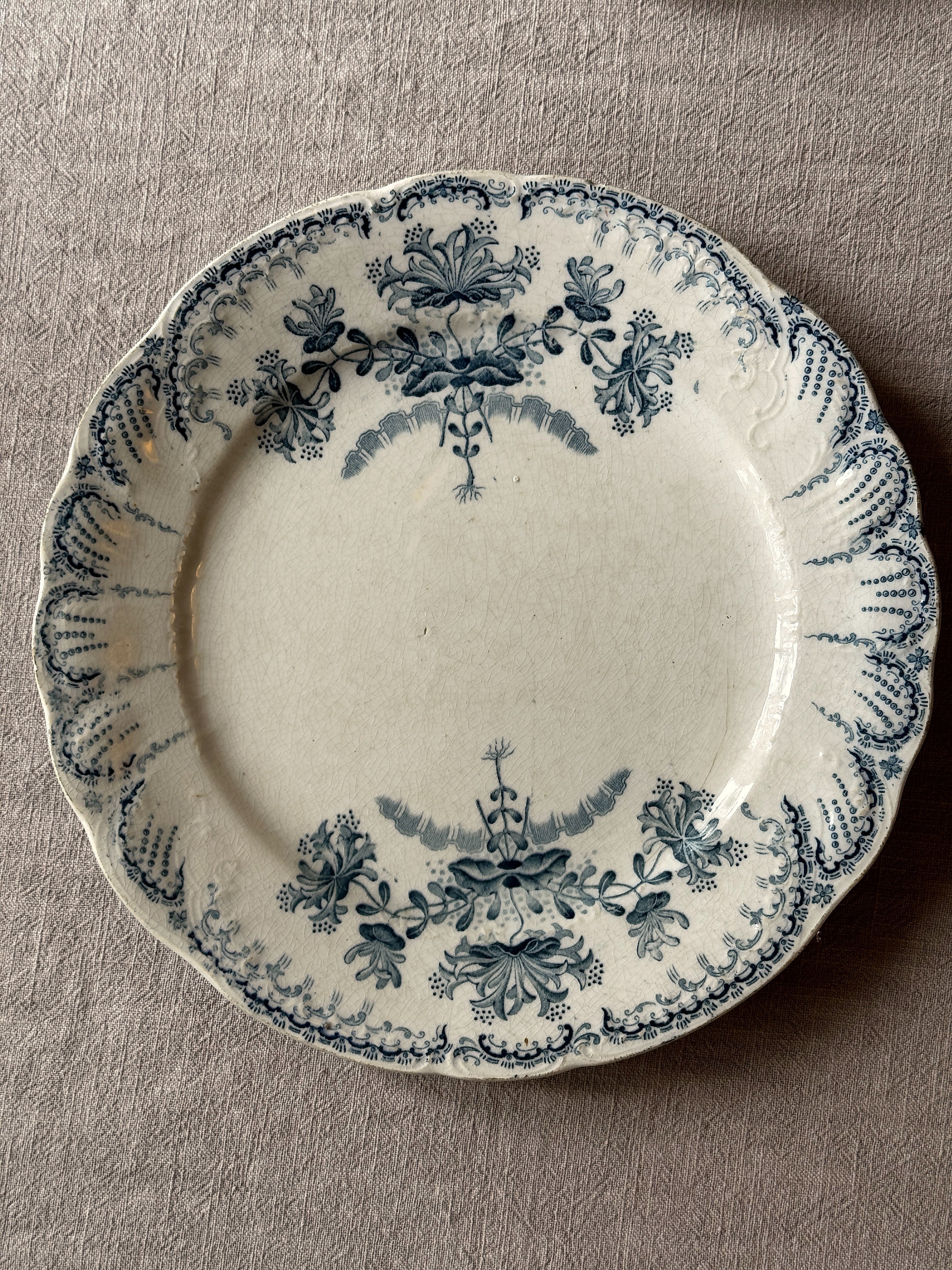 The Grey-Blue Plate Collection