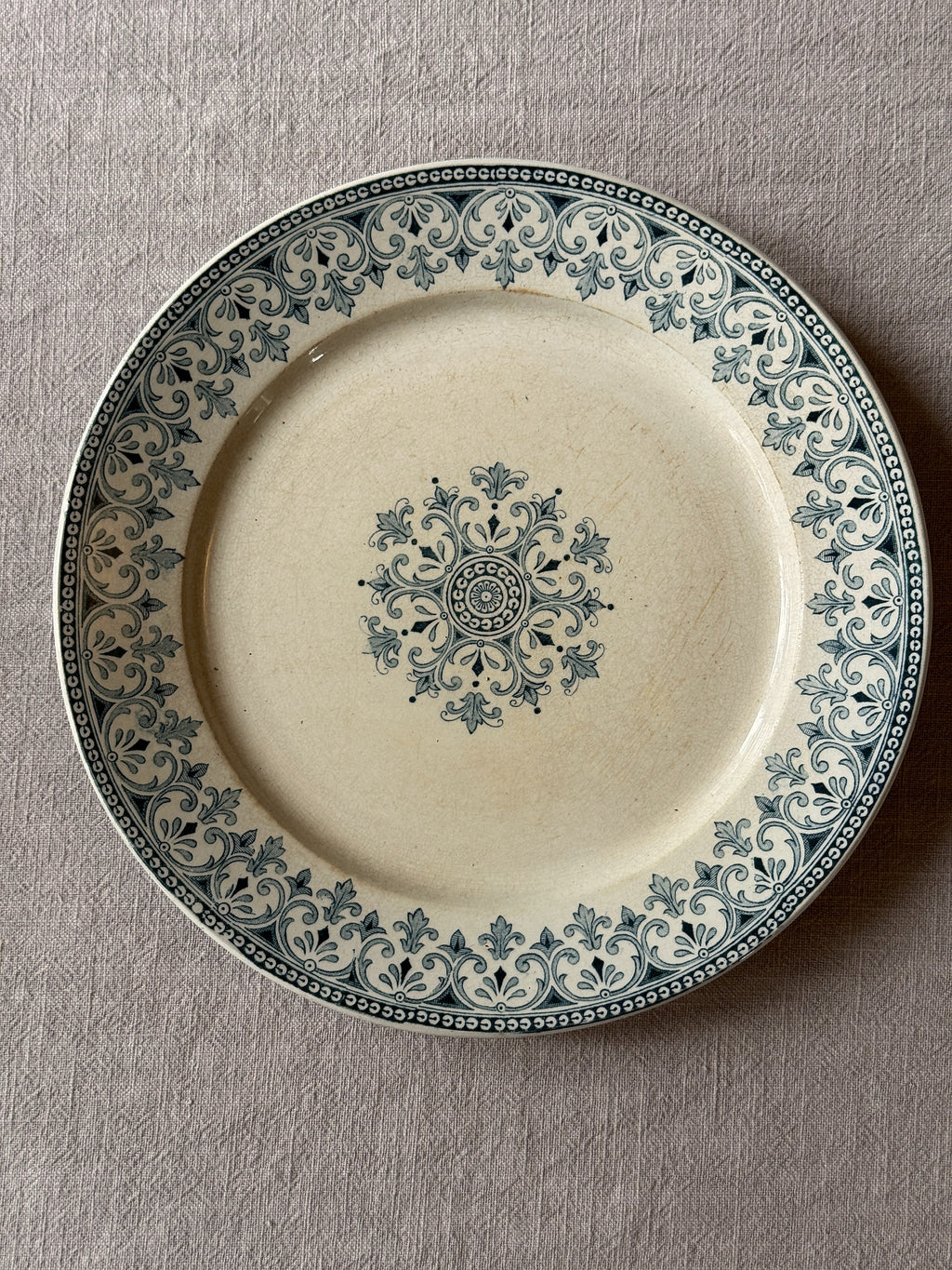 The Grey-Blue Plate Collection