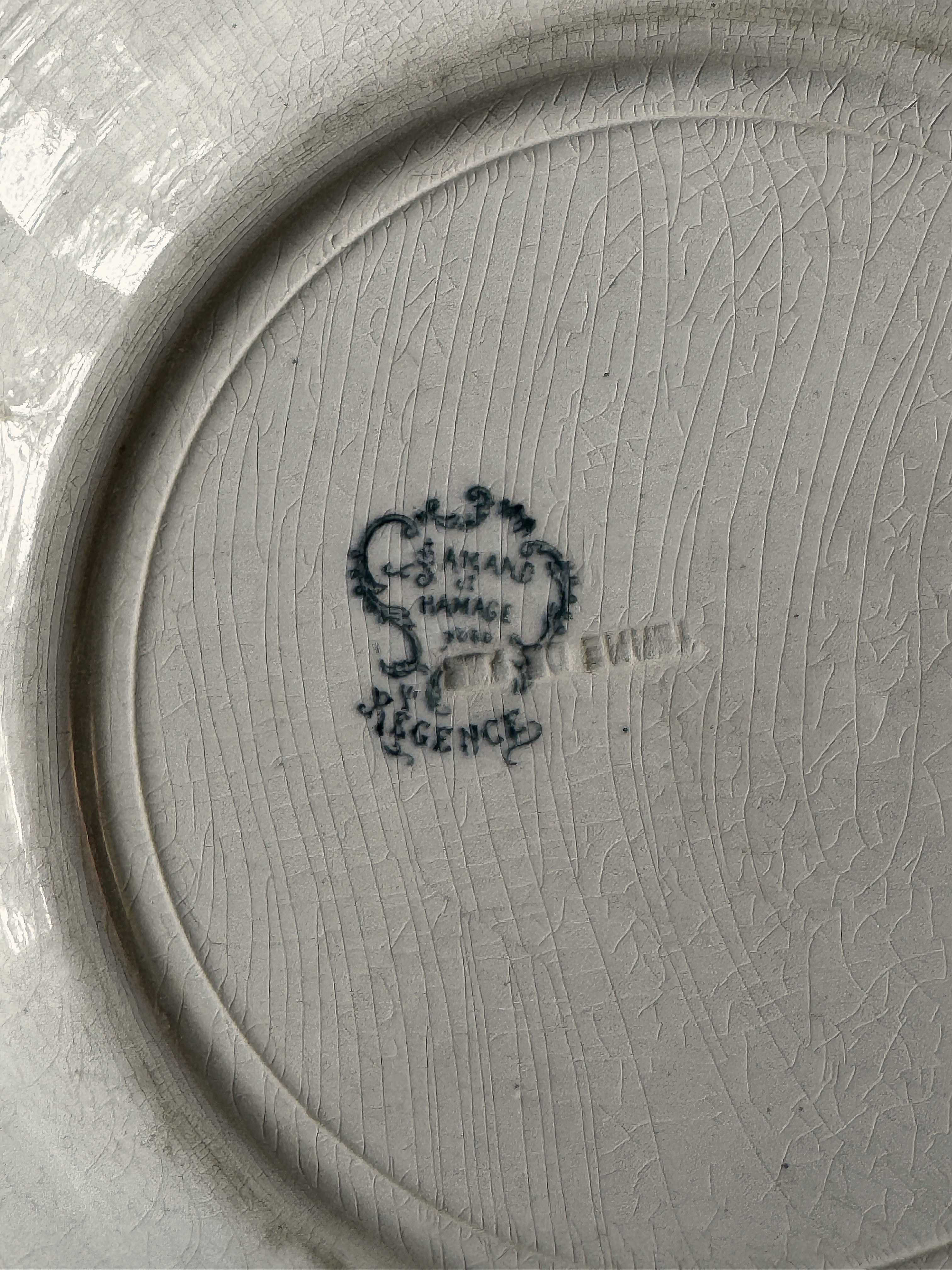 The Grey-Blue Plate Collection