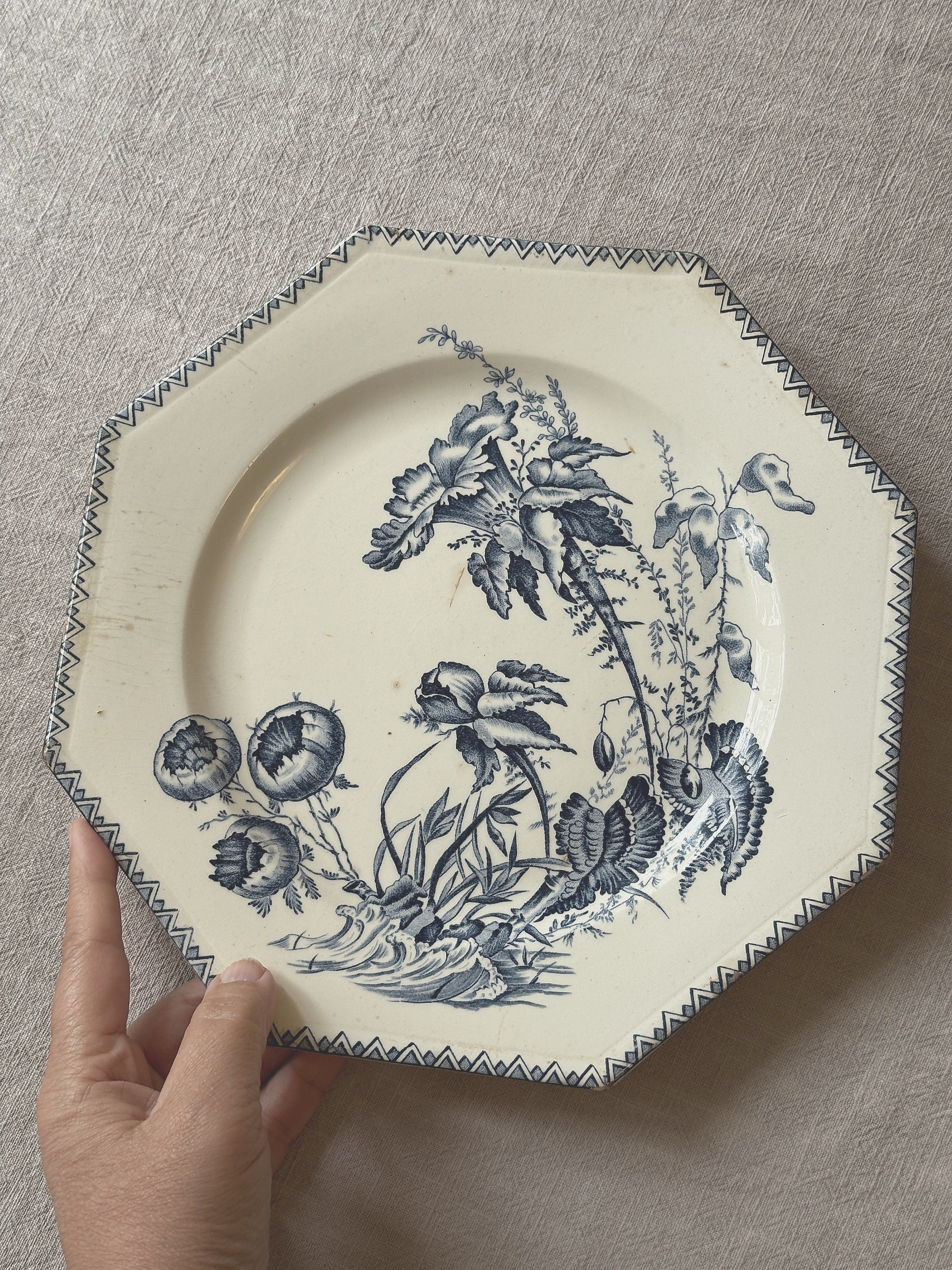 The Octagonal Bird Plate